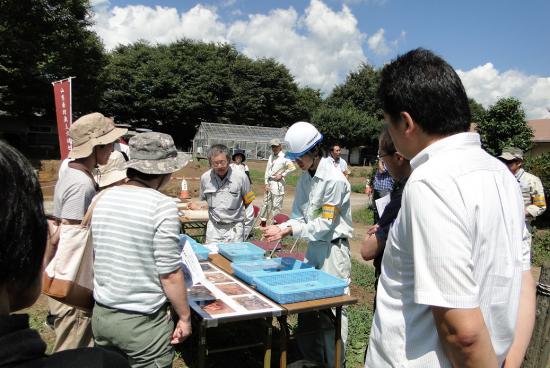 遺物見学