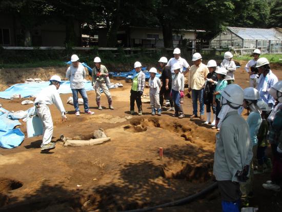 遺跡見学