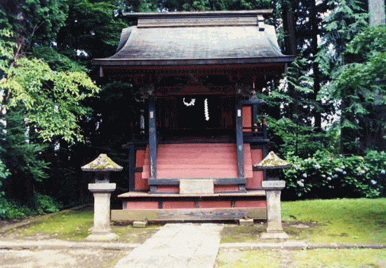 北口本宮冨士浅間神社福地八幡社