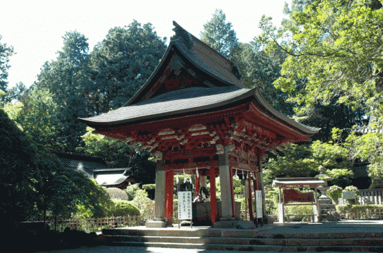 北口本宮冨士浅間神社手水舎