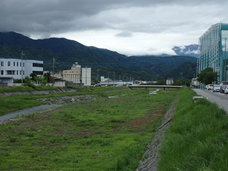 戸川地点2着手後