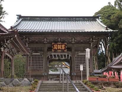 身延山久遠寺思親閣仁王門