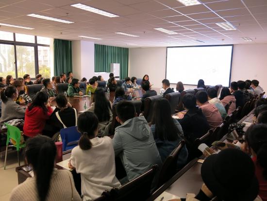 四川農業大学での松くい虫に関する講義