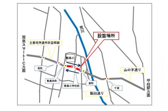 主要地方道甲府韮崎線