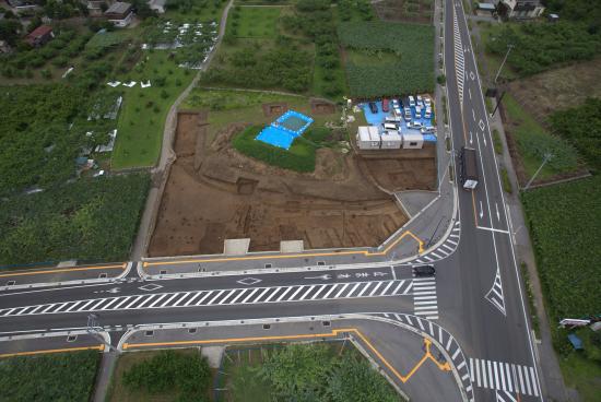 大木戸遺跡航空写真