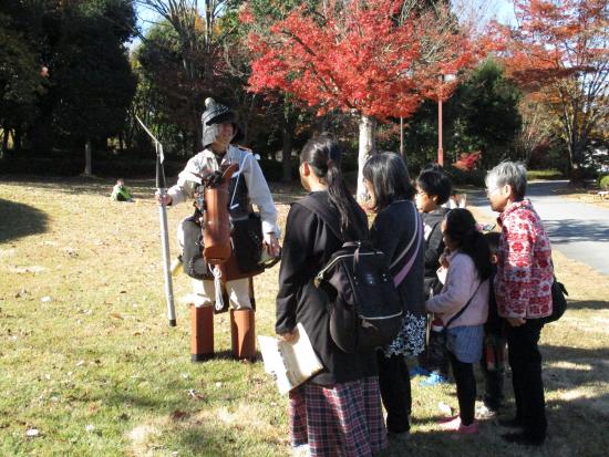 史跡銚子塚古墳でのイベントの様子