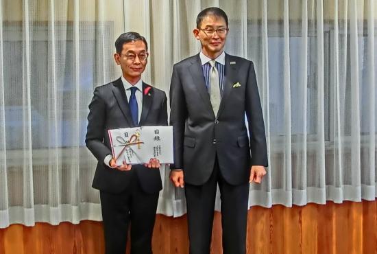 副知事と理事長