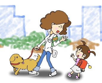 犬の散歩