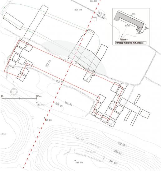 西曲輪調査区図面