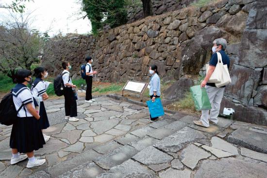 史跡甲府城跡の解説