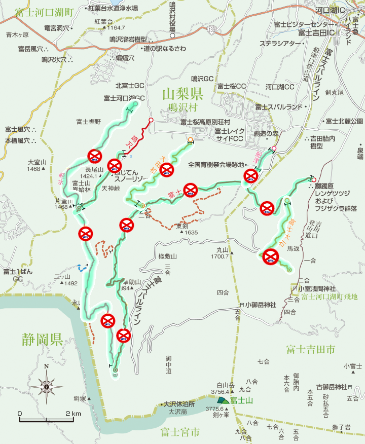 林道位置図