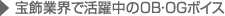 宝飾業界で活躍中のOB・OGボイス